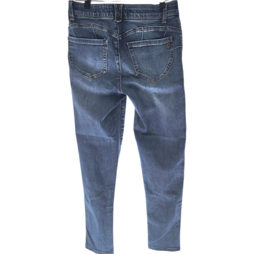 Democracy Absolution Distressed Skinny Jeans Size 2 Blue - Picture 3 of 7
